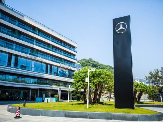 4S店工程案例--深圳奔馳